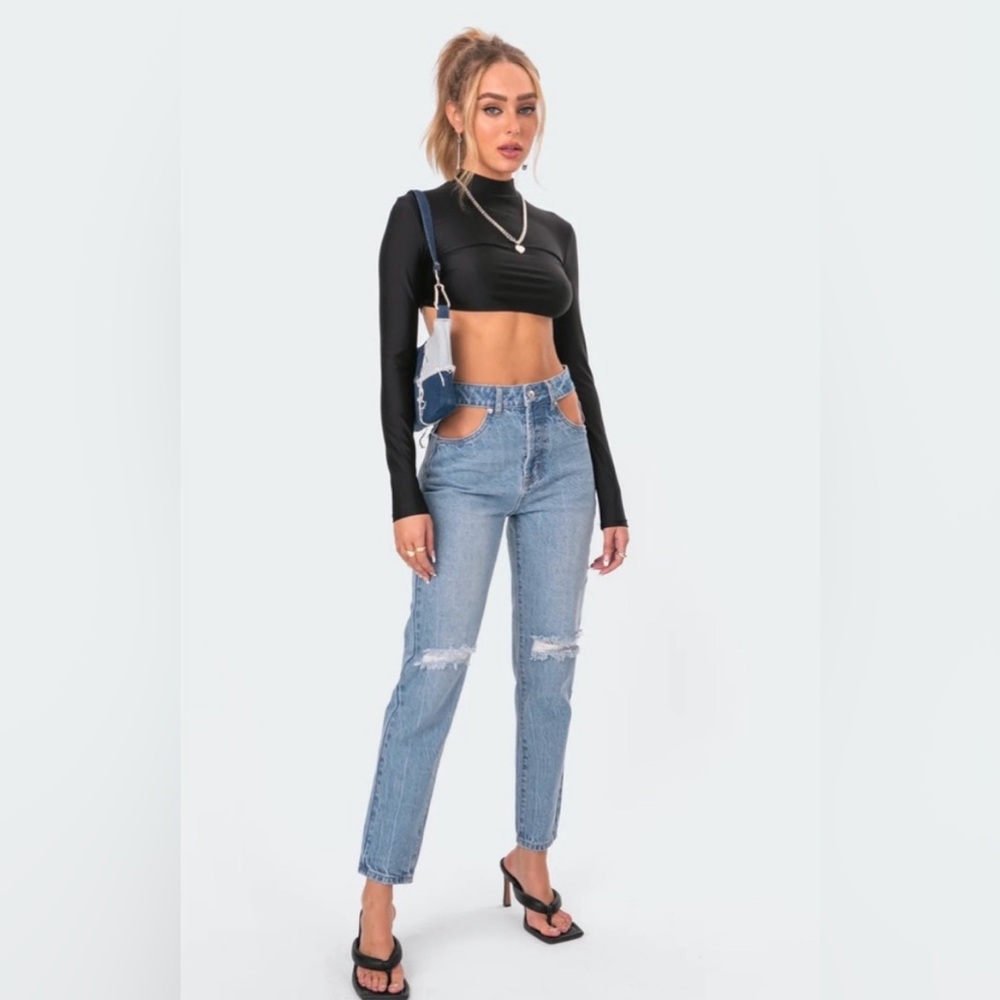 NWOT Pocketless Jeans Size S